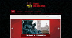 Desktop Screenshot of hotelsanmartintacna.com